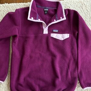 Patagonia Synchilla Pullover XL girls size 14
